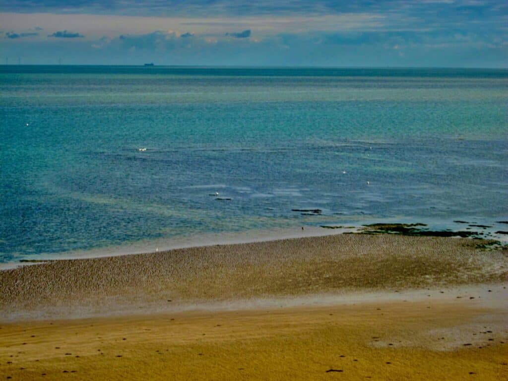 Water above, below and deep deep down.